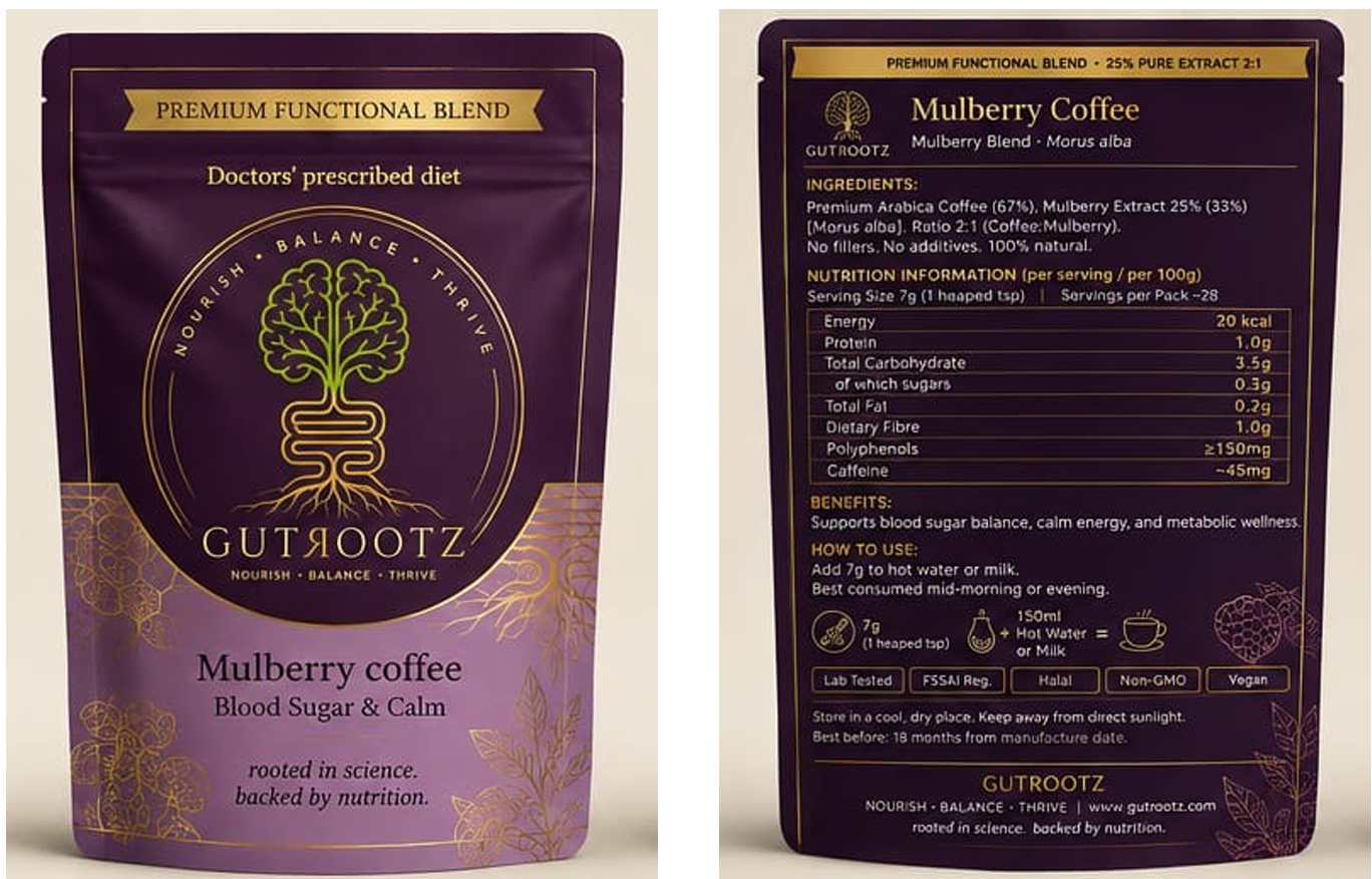 Mulberry Leaf Coffee pack